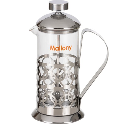 Изображение товара Чайник/кофейник Mallony кофе-пресс Olimpia T046-350ML сталь аналог 950090 тр 12 шт 950100