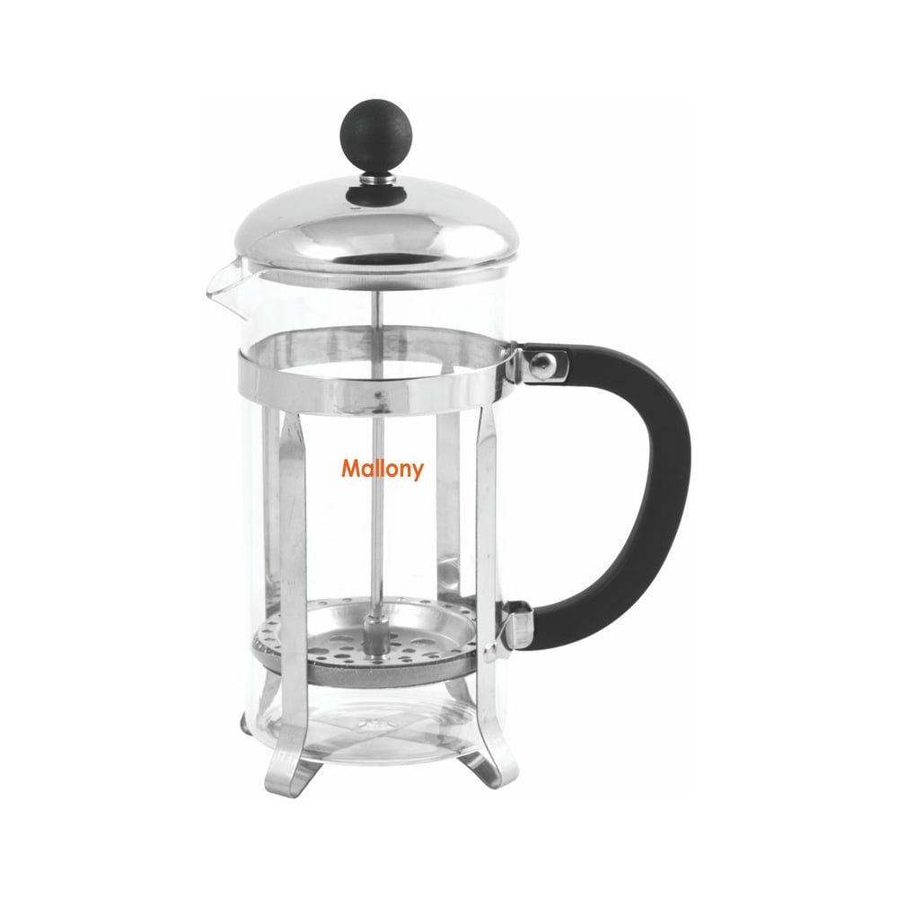 Изображение товара Чайник/кофейник Mallony кофе-пресс Сlassico T002-600ML нержавеющая сталь 950144