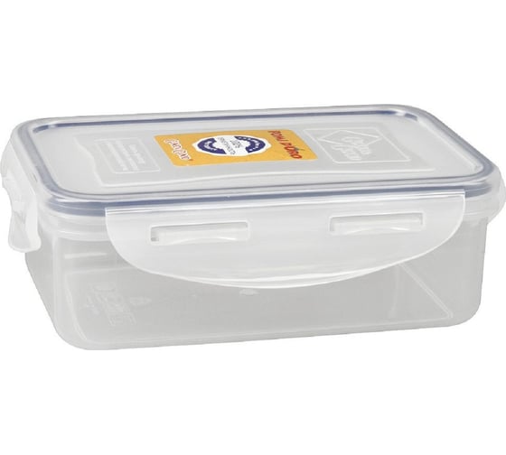 Изображение товара Прямоугольный пластиковый контейнер Pomi d'Oro 0,5 л RUS-575007