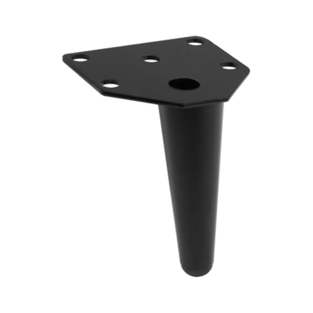 Изображение товара Мебельные ножки GTV ANCHOR 100 мм черный матовый для мебели