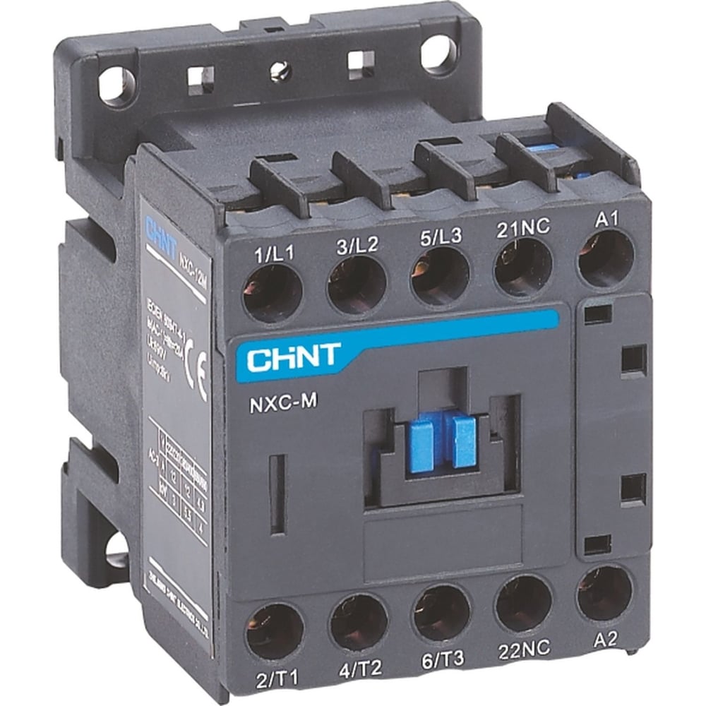 Изображение товара Контактор CHINT NXC-12M/22/Z 4P(2НО+2НЗ) 12A DC110B (R) 836689