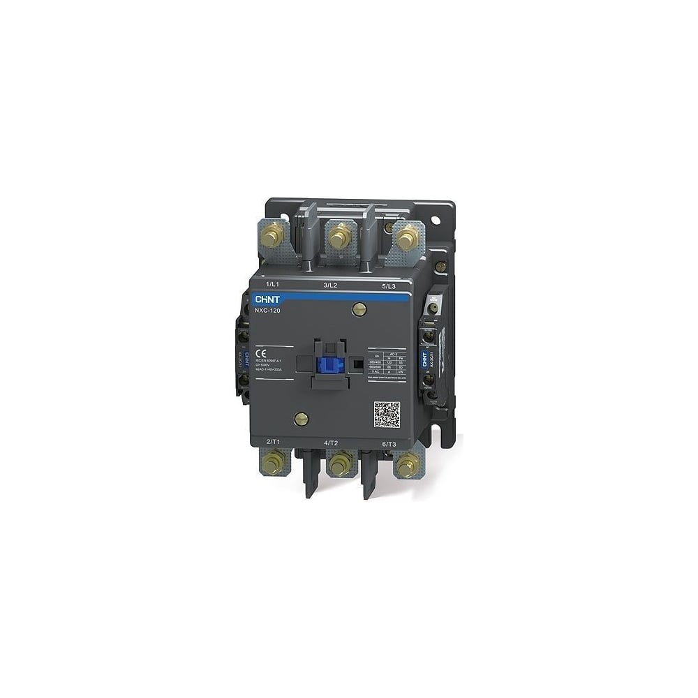 Изображение товара Контактор CHINT NXC-120 3P 120A AC110B (50/60Гц) 2НО+2НЗ (R) 925248 Изображение товара Контактор CHINT NXC-120 3P 120A AC110B (50/60Гц) 2НО+2НЗ (R) 925248