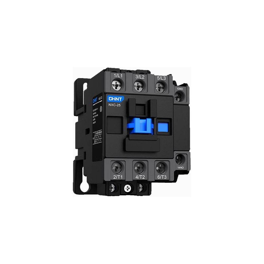 Контактор CHINT NXC-25 3P 25A AC127B (50/60Гц) 1НО+1НЗ (R) 925731