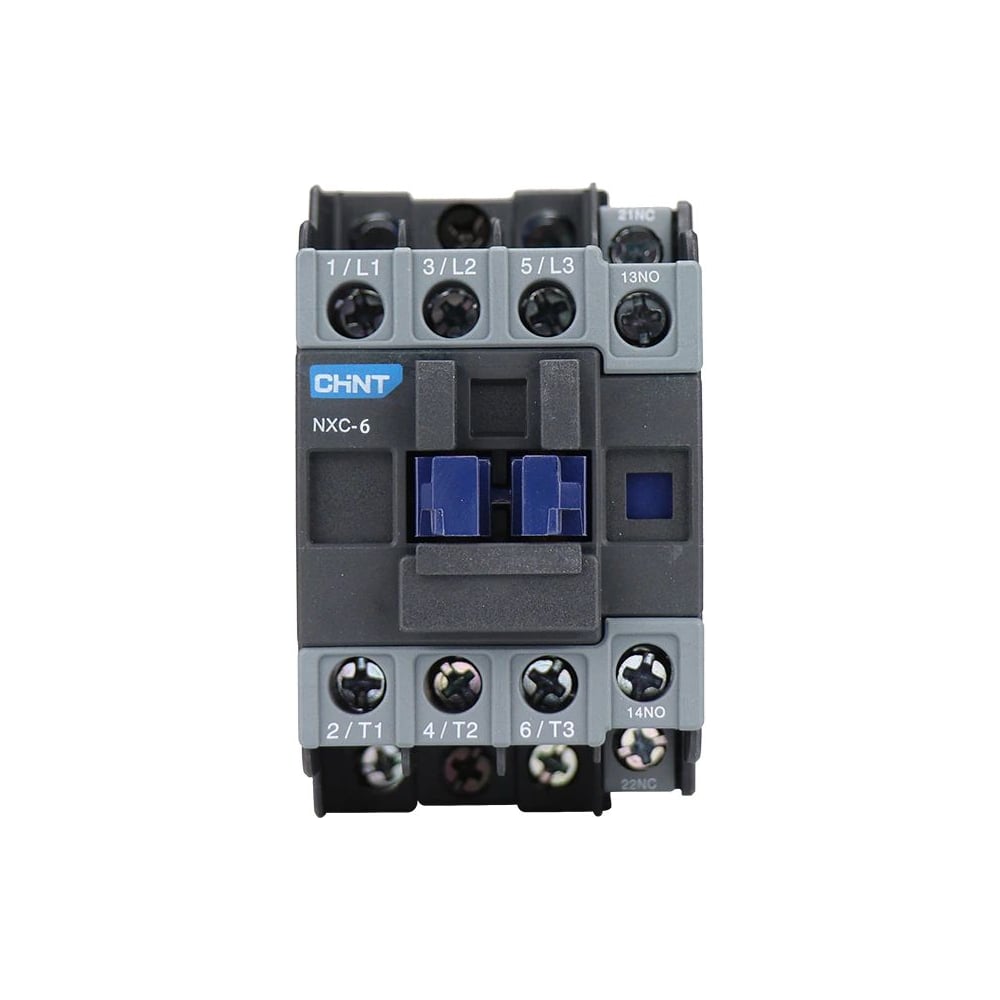 Контактор CHINT NXC-06 3P 6A AC220B (50/60Гц) 1НО+1НЗ (R) 925289