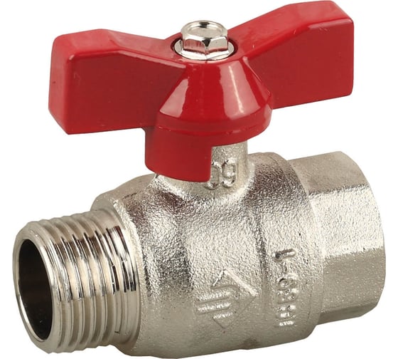 Изображение товара Шаровой полнопроходной кран для трубопровода Зубр 1" 51354-N-1