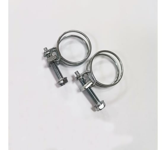 Изображение товара Двойной хомут Boutte стальная нить, 22-25 мм, 2 шт. 0256327