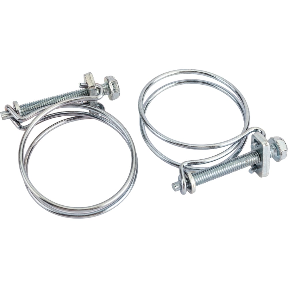 Изображение товара Двойной стальной проволочный хомут Boutte 49-55 мм 2 шт