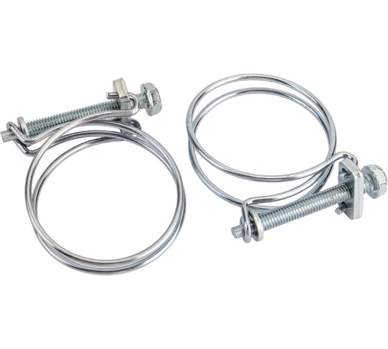 Изображение товара Двойной хомут Boutte стальная нить, 49-55 мм, 2 шт. 0204663