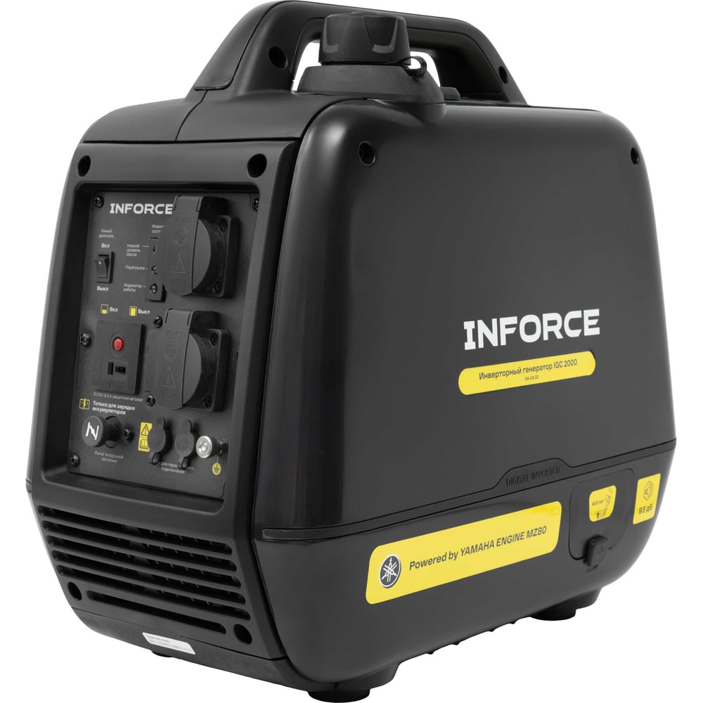 Изображение товара Инверторный генератор Inforce (Yamaha Engine; 2 кВт; USB; тихий) IGC 2000 04-03-23