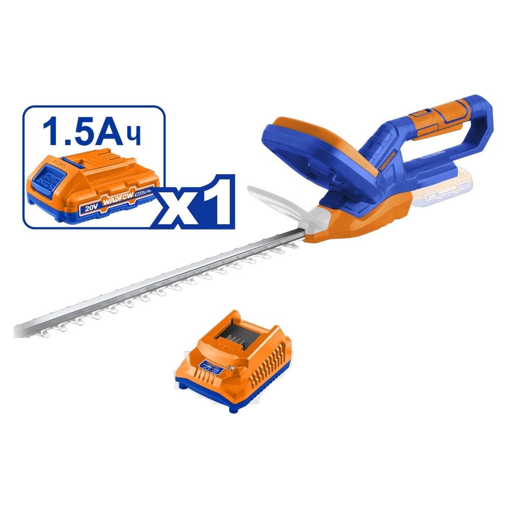 Изображение товара Кусторез аккумуляторный WADFOW 20В 460 мм 4 WLYP546
