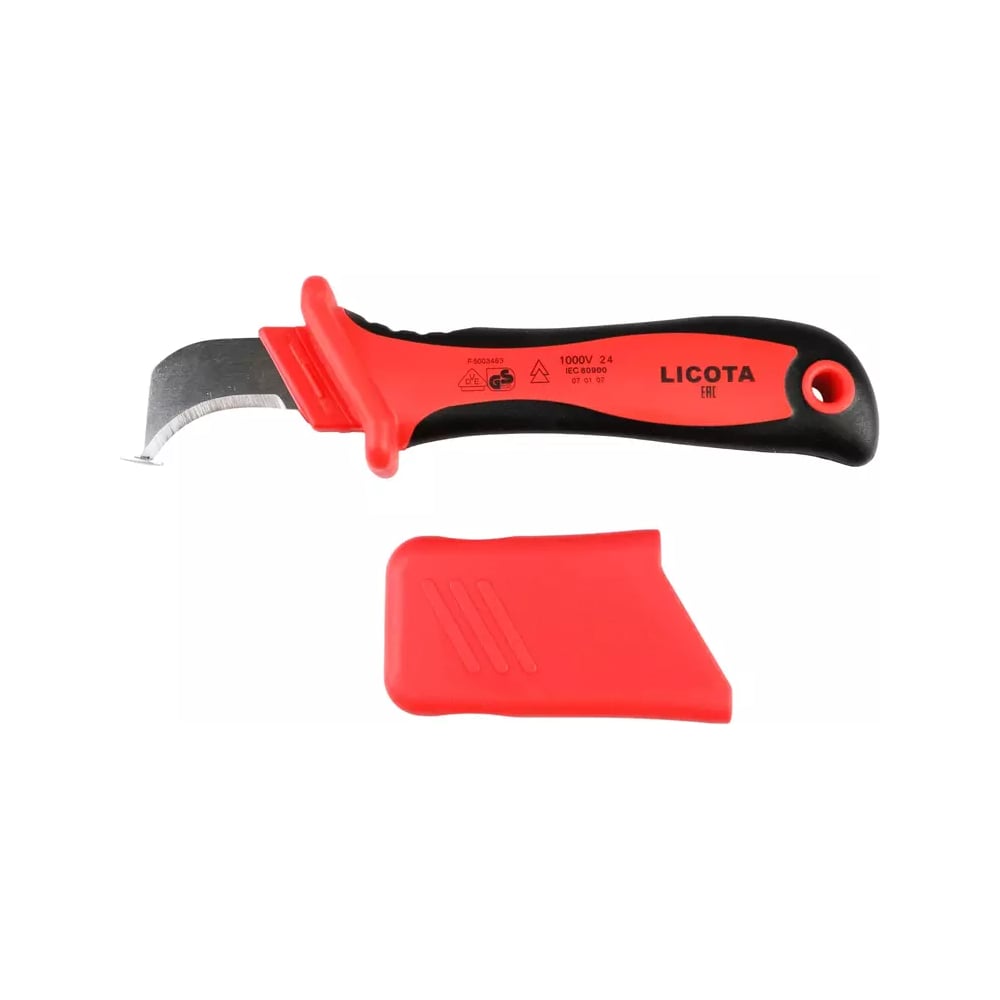 Изображение товара Профессиональный нож электрика Licota AKD-V007 с изоляцией VDE