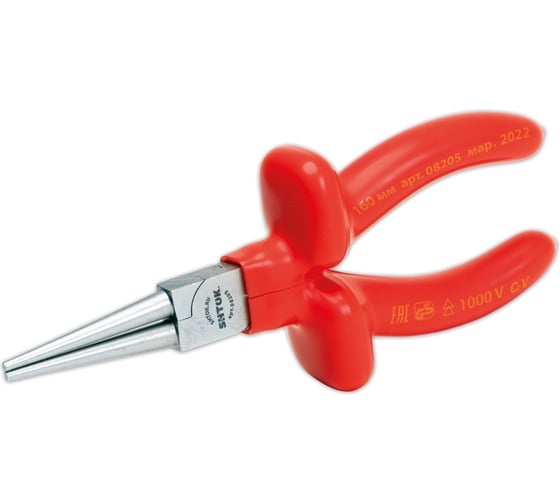Изображение товара Диэлектрические круглогубцы SHTOK 1000В 160 мм 08205