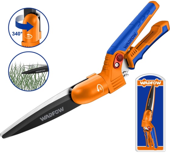 Изображение товара Ножницы для газона WADFOW 340 мм, 12/24 WPA2602