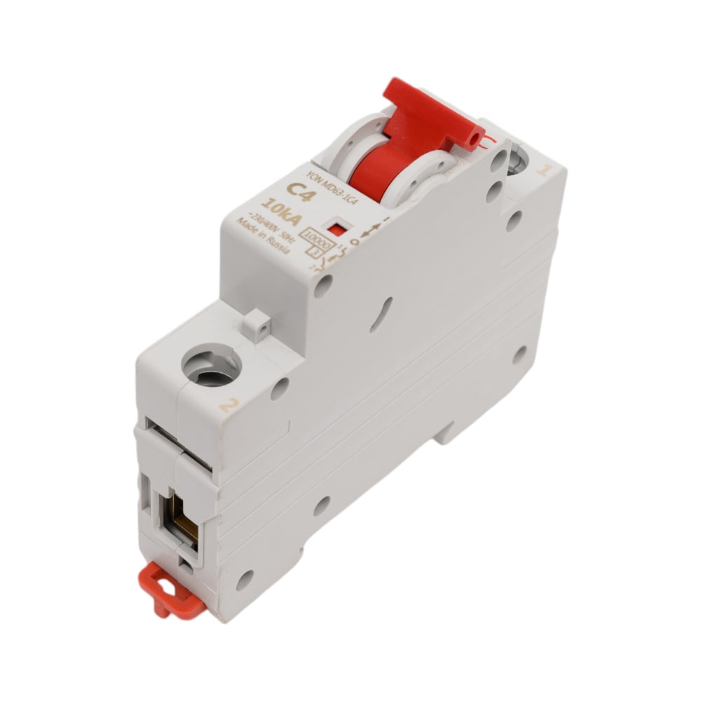 Изображение товара Автоматический модульный выключатель YON MD63 1P 4А IP20