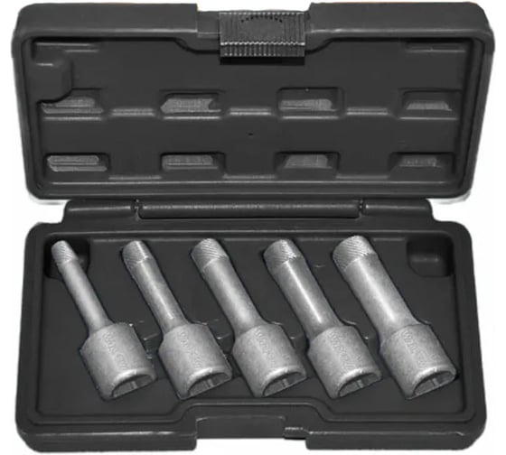Изображение товара Набор экстракторов для болтов WADFOW 1/2, 5 шт WART1D05