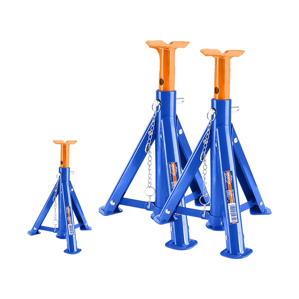 Изображение товара Подставки под авто WADFOW 2 тонны, комплект из 2 шт with регулируемой высотой