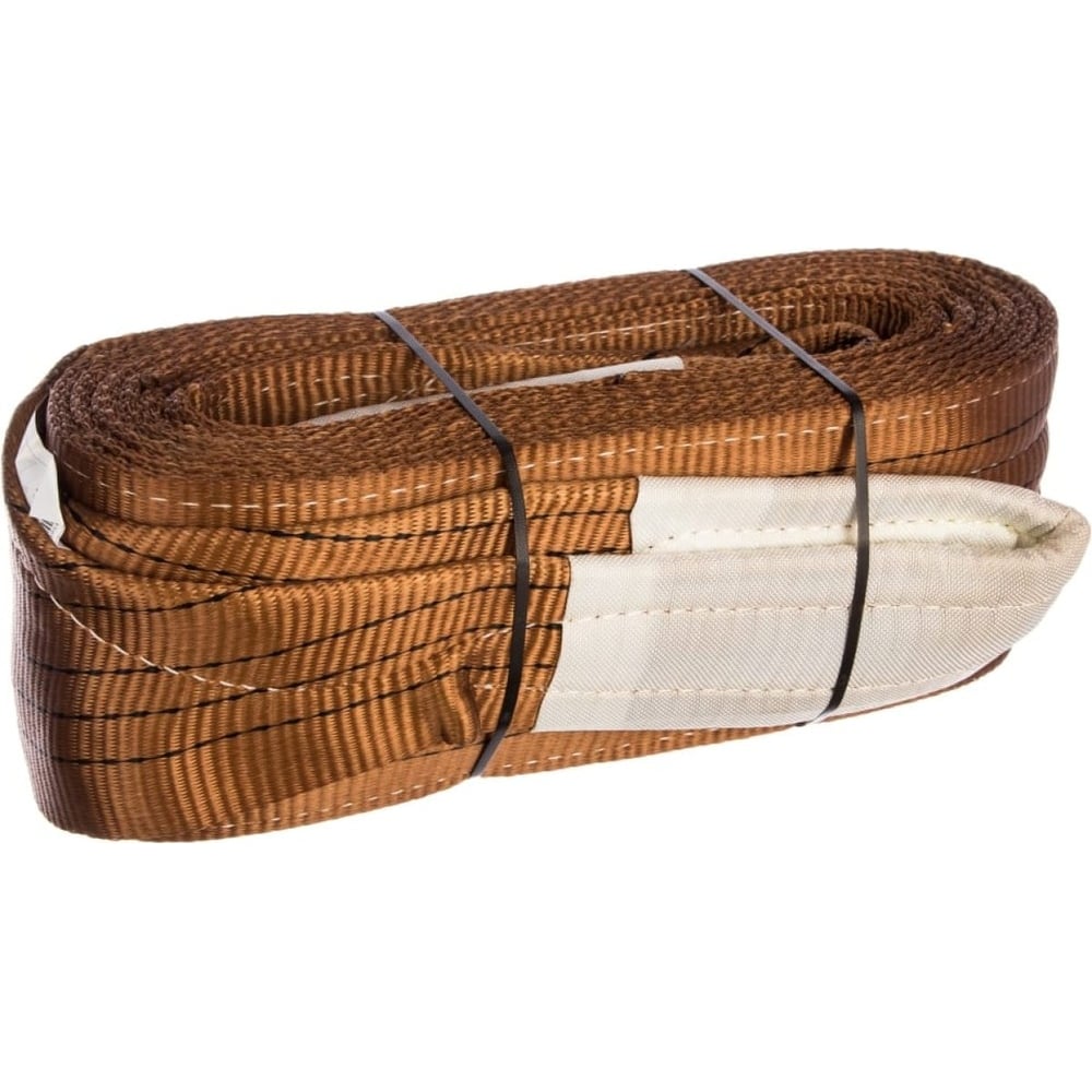 Изображение товара Трос буксировочный текстильный СЕВЗАПКАНАТ СЗК 48 т, 6 м, петля-петля, 4631179087385