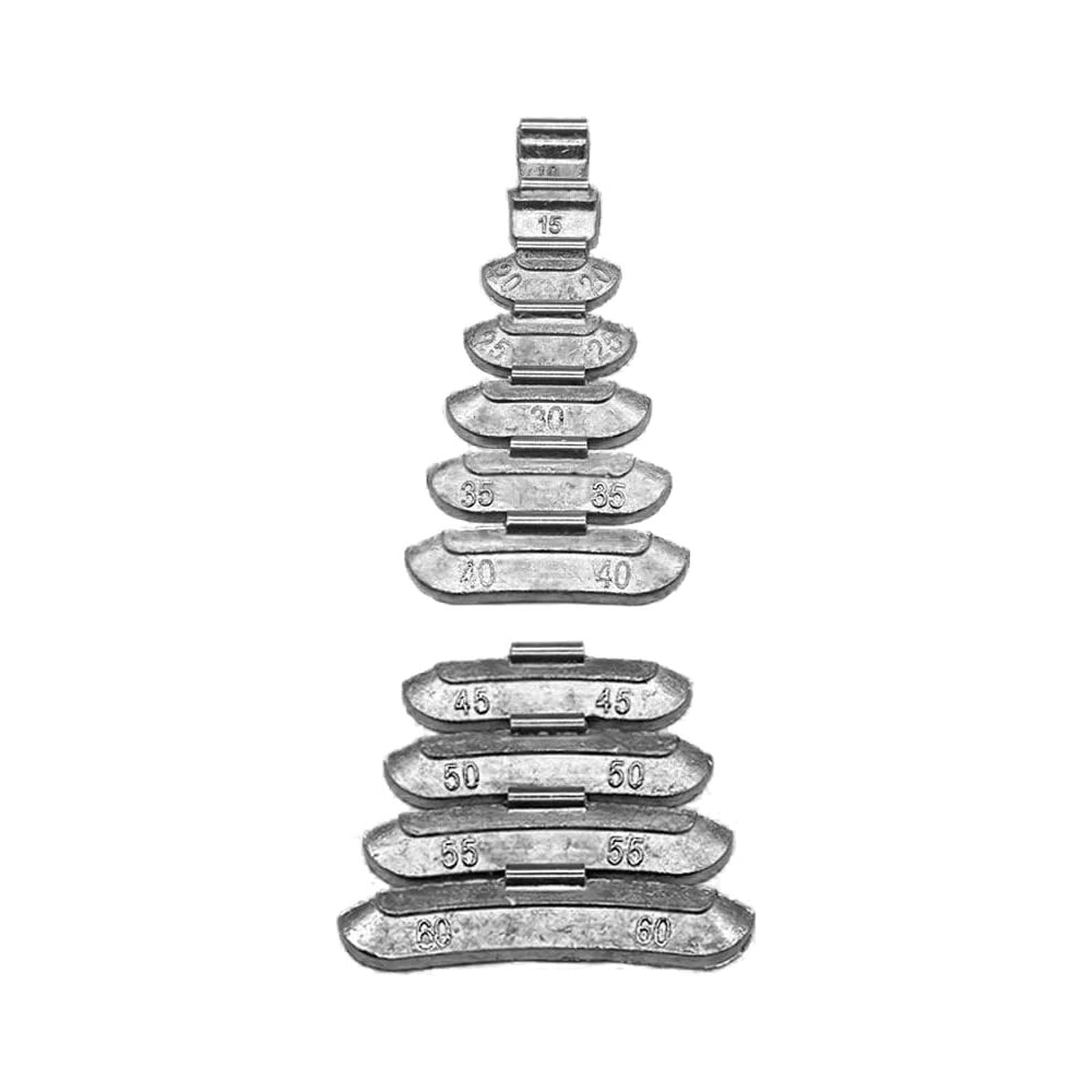 Изображение товара Грузы балансировочные для стальных дисков AIRLINE набор 100 шт