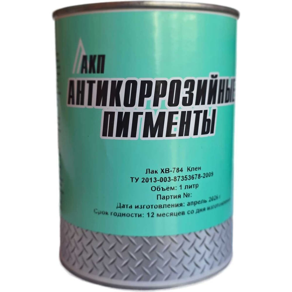 Изображение товара Лак по дереву АО "АНТИКОРРОЗИЙНЫЕ ПИГМЕНТЫ" ХВ-784, клен, 1 л 004КЛ-1
