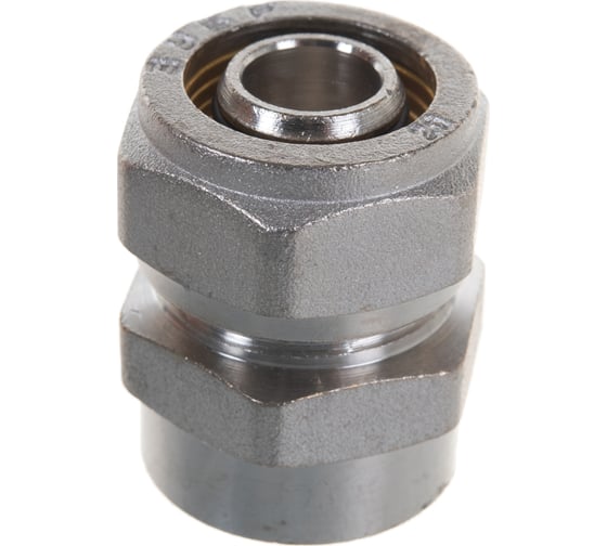 Изображение товара Соединитель для трубопровода Зубр 20х2 мм., 3/4, цанга-гайка 51402-20-3/4