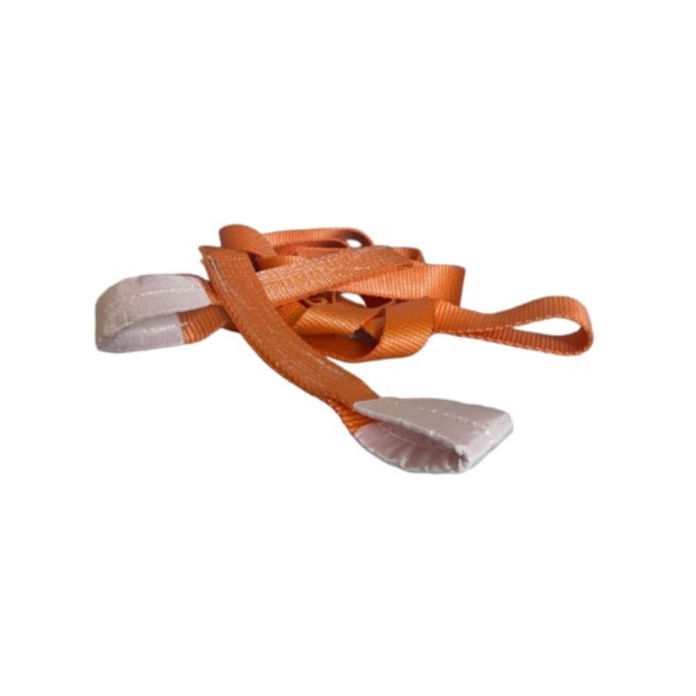 Изображение товара Буксировочный трос текстильный динамический СЕВЗАПКАНАТ СЗК 14 т 15 м ширина ленты 60мм 4631179087736