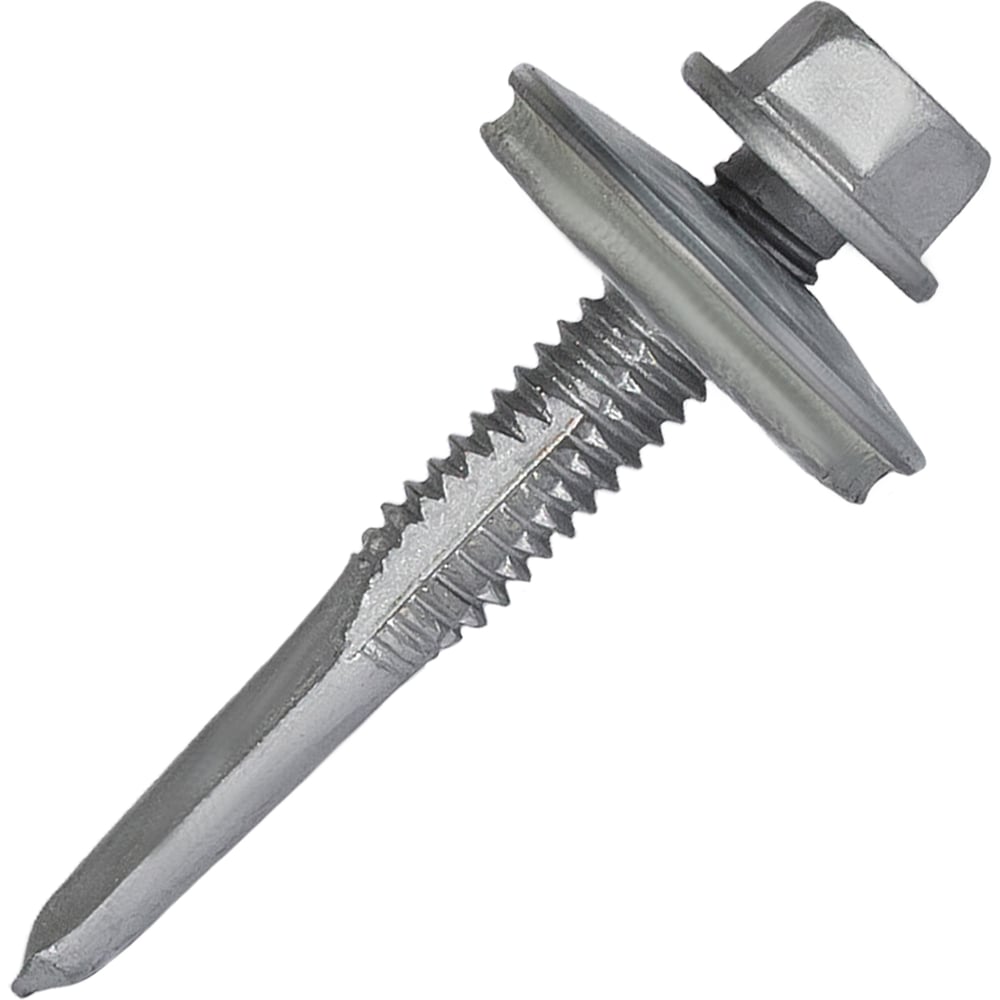 Изображение товара Саморез с усиленным сверлом по металлу HARDWEX ТМ HWX16-W-ED-P18-5.5 х 38 мм. св.№6, RUSPERT (шайба 16мм.) 5190040933705