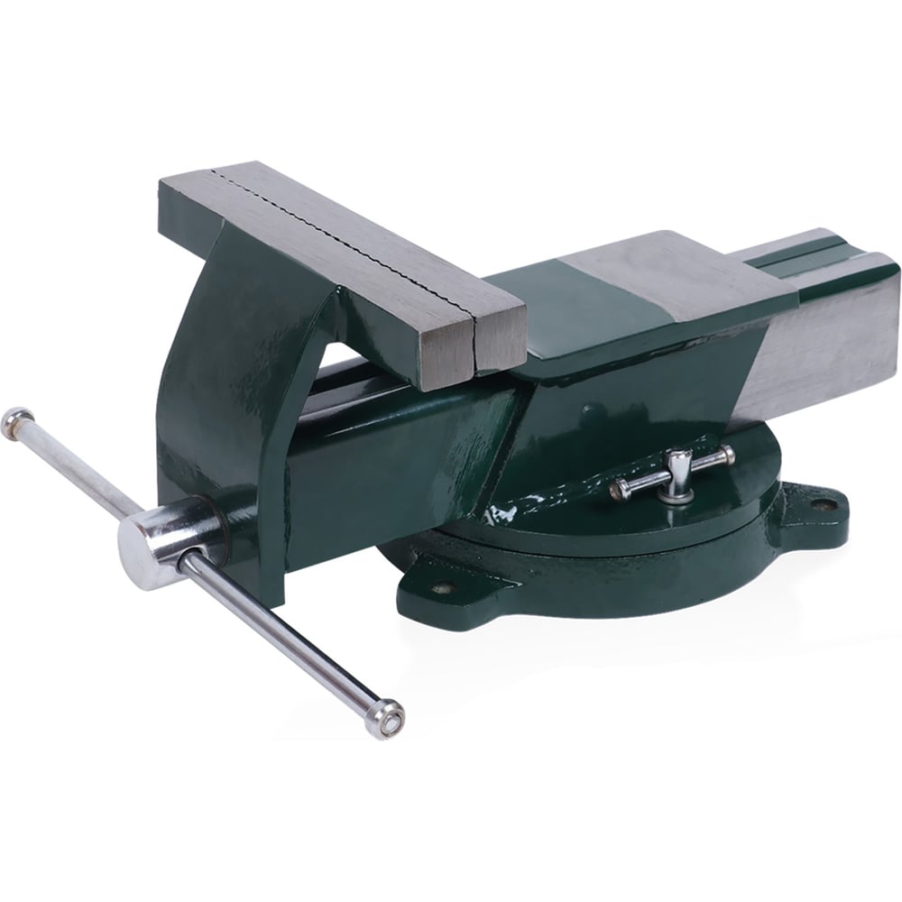 Изображение товара Стальные поворотные тиски с наковальней Rockforce RF-6540806W