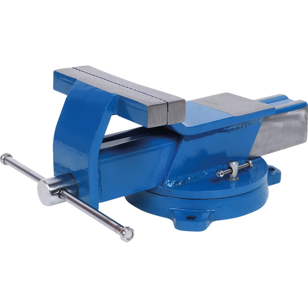 Изображение товара Поворотные стальные тиски Forsage F-6540806W с наковальней 152 мм