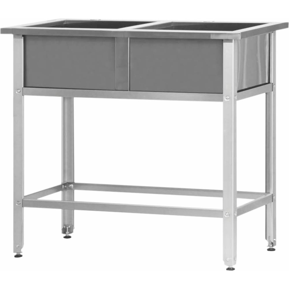 Изображение товара Ванна моечная Mecon ВМСр - 500/2 Retail, 2 отв. д/смесит. ВМС-2R50