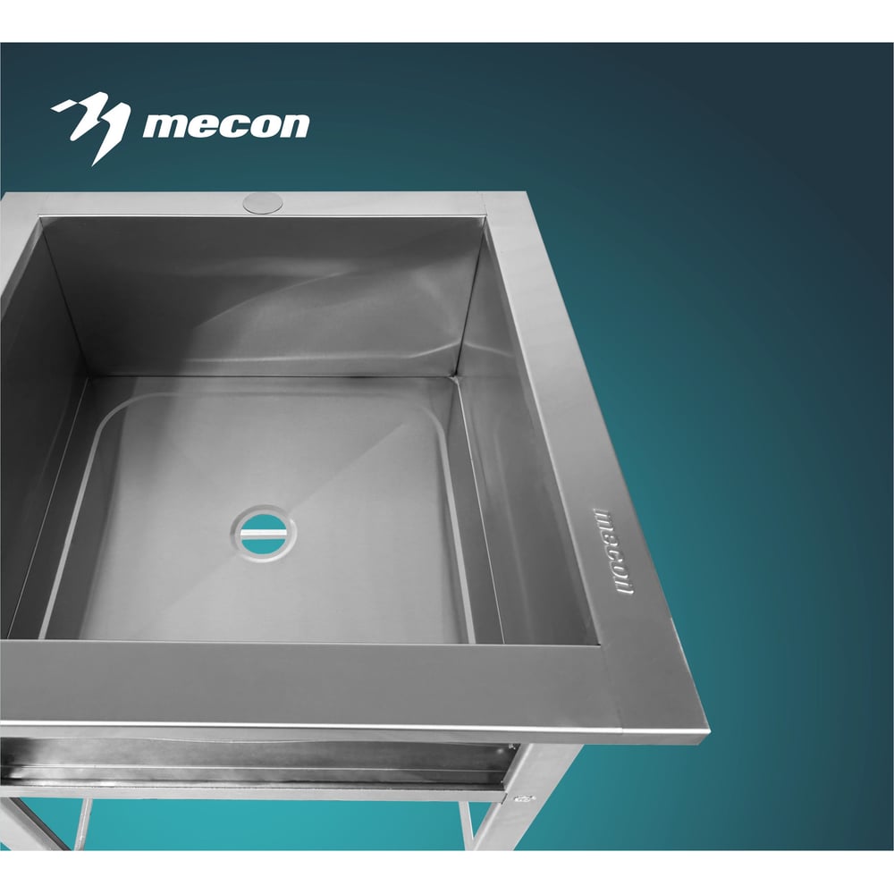 Изображение товара Ванна моечная Mecon ВМСр - 500 Retail, отв. д/смесит. ВМС-1R50 Изображение товара Ванна моечная Mecon ВМСр - 500 Retail, отв. д/смесит. ВМС-1R50