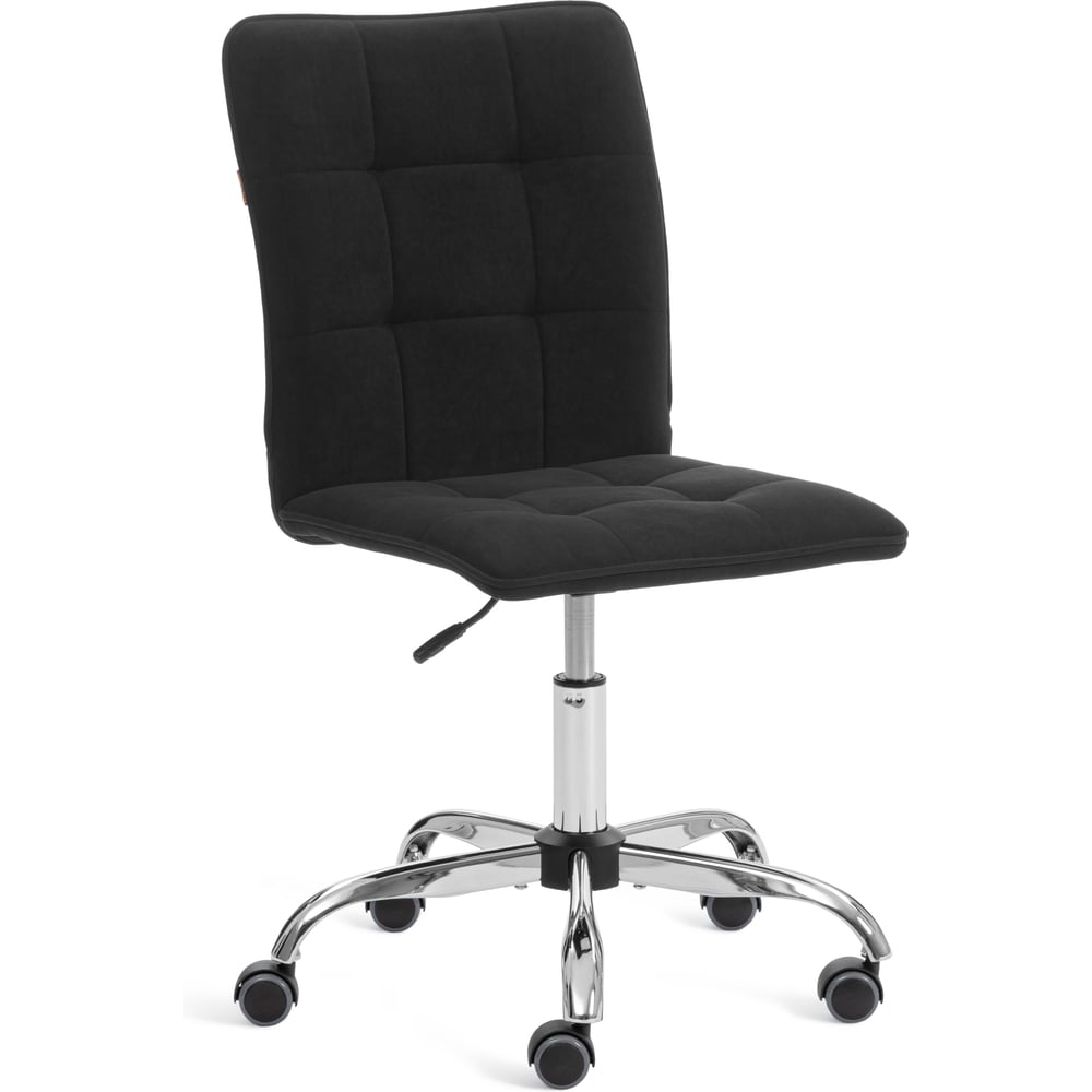 Изображение товара Кресло Tetchair Ван/One велюр черное современное офисное