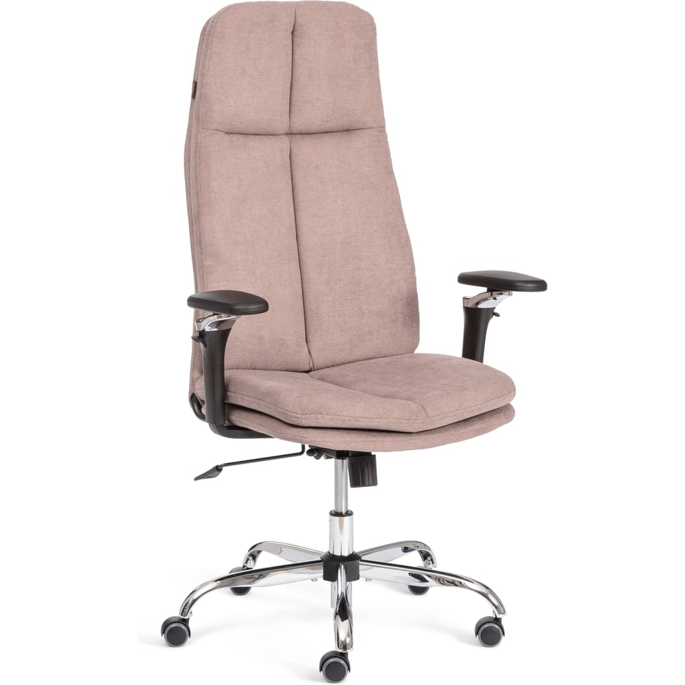 Изображение товара Кресло Tetchair Итон/Eton хром 5Д с регулировками и мягкой тканью
