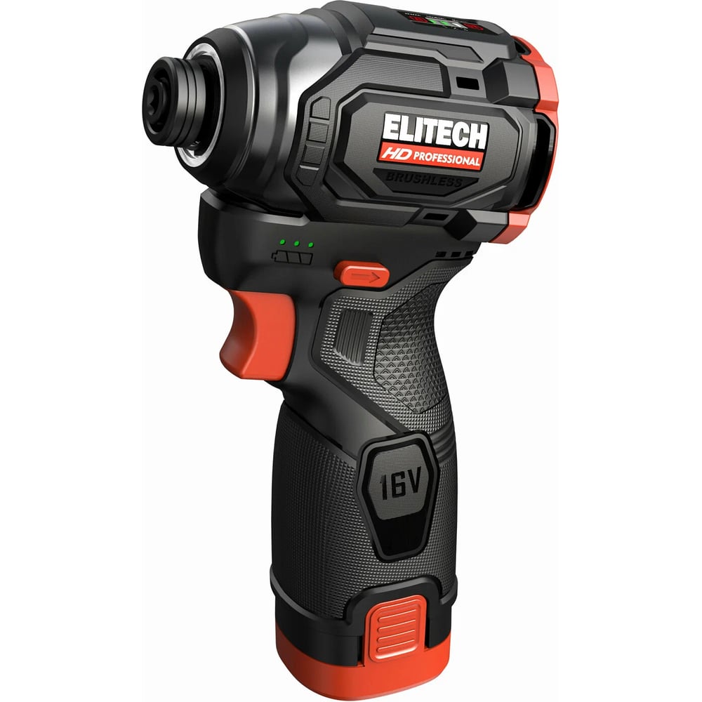 Изображение товара Винтовёрт аккумуляторный Elitech CS 1602L (16В,160Нм,BL,2х2Ач) HD 210297 Изображение товара Винтовёрт аккумуляторный Elitech CS 1602L (16В,160Нм,BL,2х2Ач) HD 210297