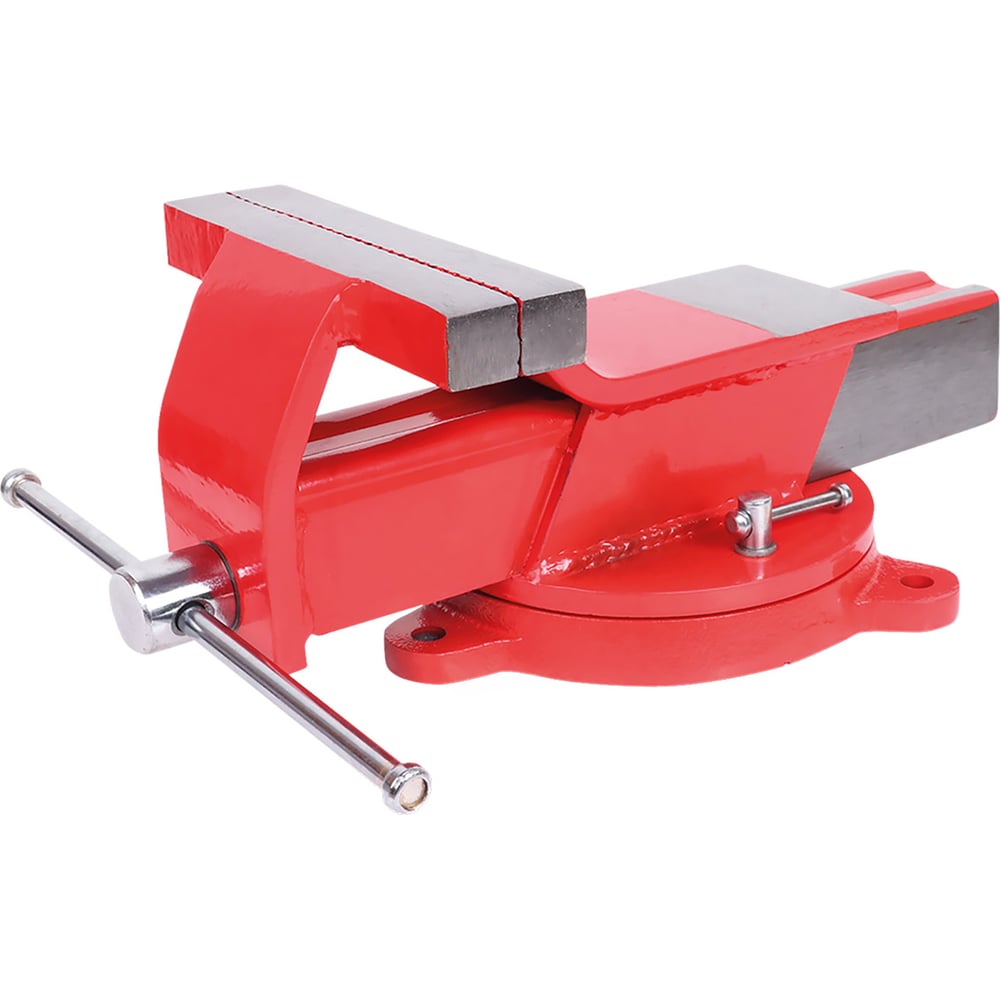 Изображение товара Тиски стальные поворотные с наковальней Forcekraft FK-6540806W(59607)