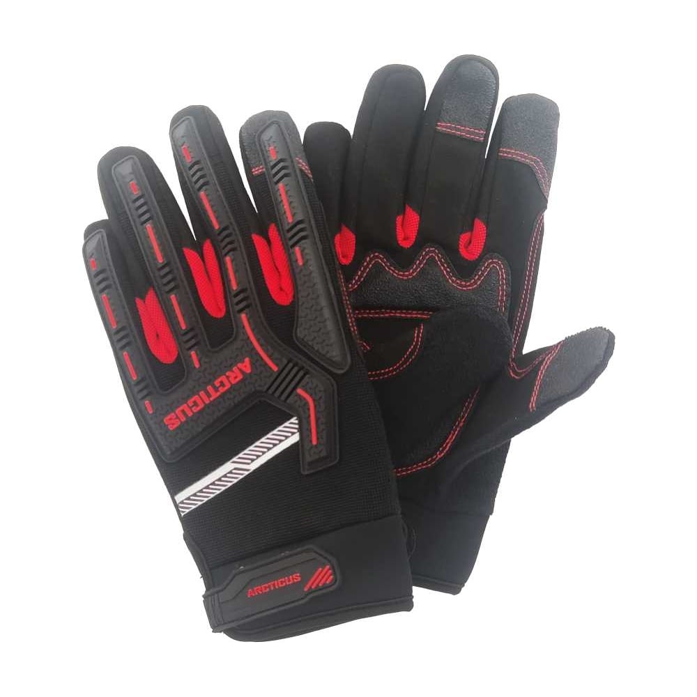 Изображение товара Перчатки ARCTICUS трикотажные для защиты от механических повреждений, 10 размер