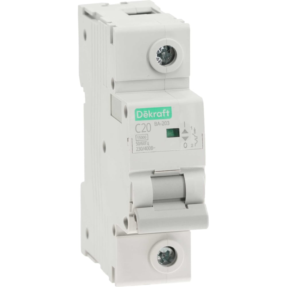 Автоматический выключатель Systeme Electric (АВ) ВА-203, 1 P, 20 A, хар-ка C, 15 кА 13457DEK
