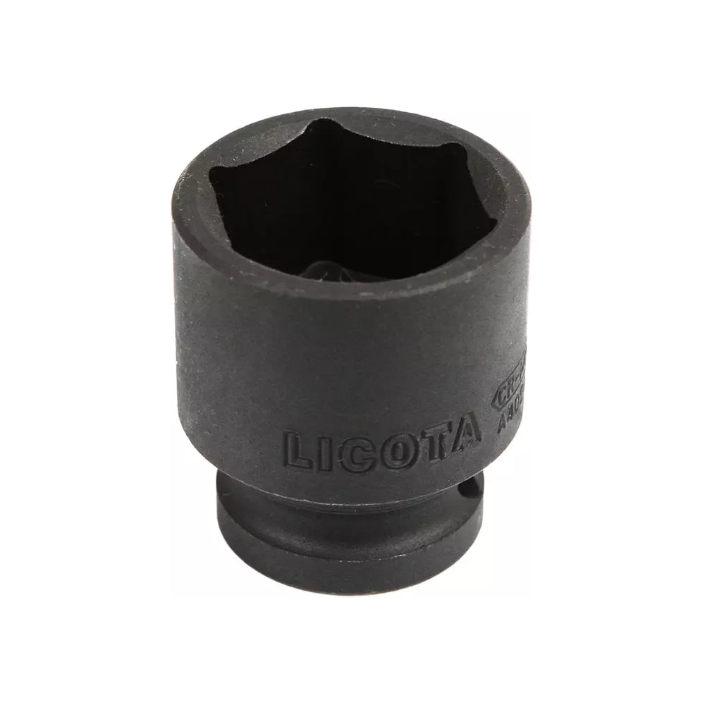 Изображение товара Головка ударная Licota 26 мм 1/2" квадрат, торцевая, 6-гранная, для авто и ремонта