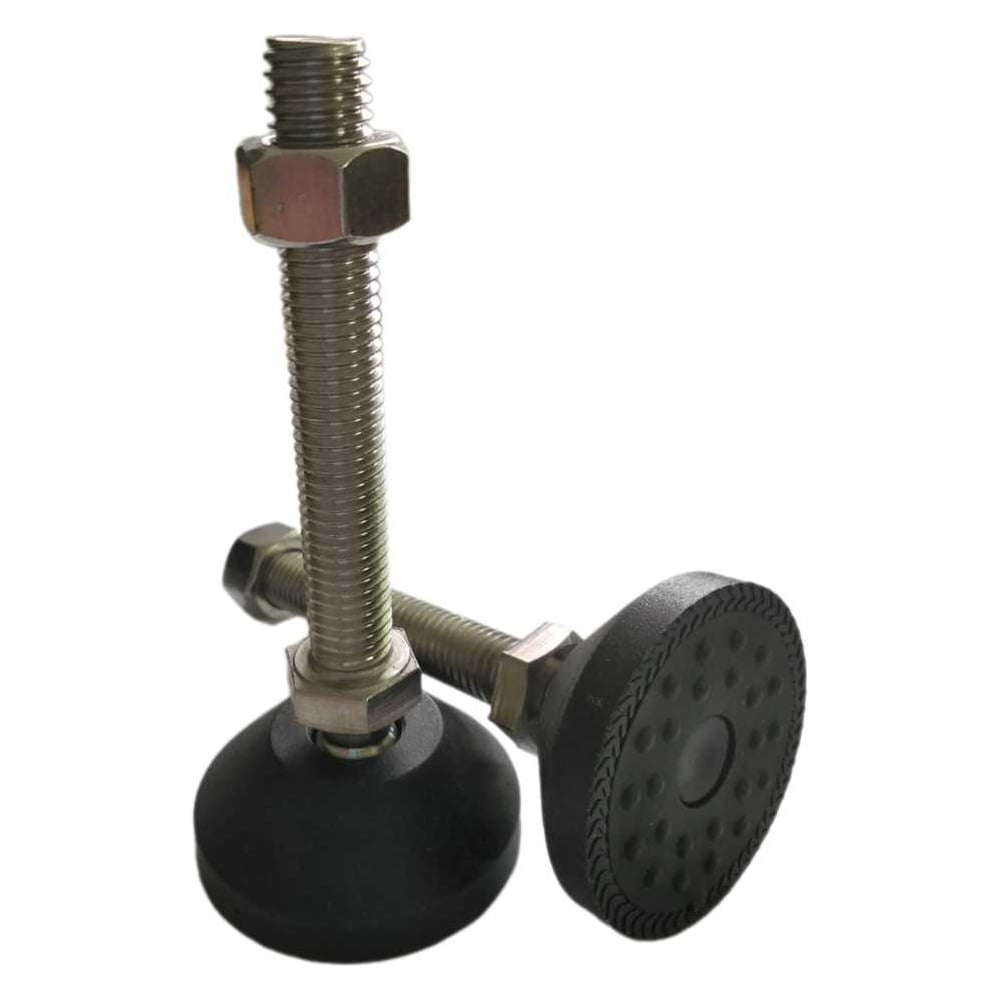 Изображение товара Опора регулируемая шарнирная UnitMC 50хМ12х75 (основание PA66, винт сталь нержавеющая) 400201 50xM12x75 SS