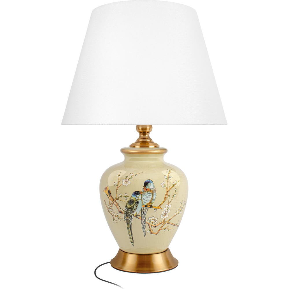 Изображение товара Настольная лампа LOFT IT Magnolia с тканевым абажуром и регулируемой высотой