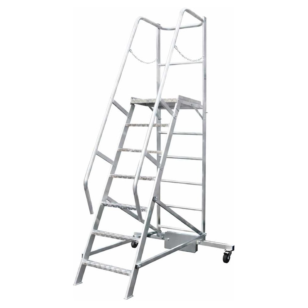 Изображение товара Лестница с платформой ООО "НТЦ ЗАЩИТНЫХ ПОКРЫТИЙ" компактная ЛСПК-3,1, 101037