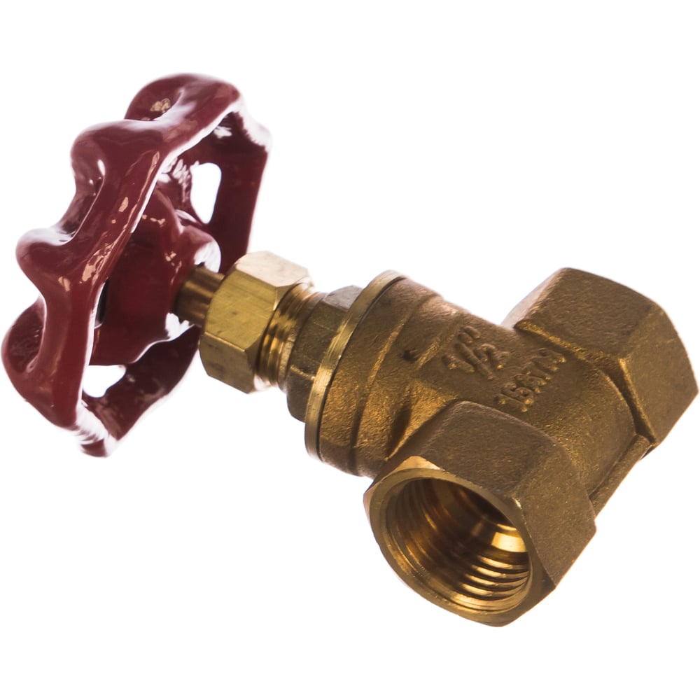 Изображение товара Задвижка клиновая 1/2 для трубопровода Зубр 51212-1/2 латунь бытовая