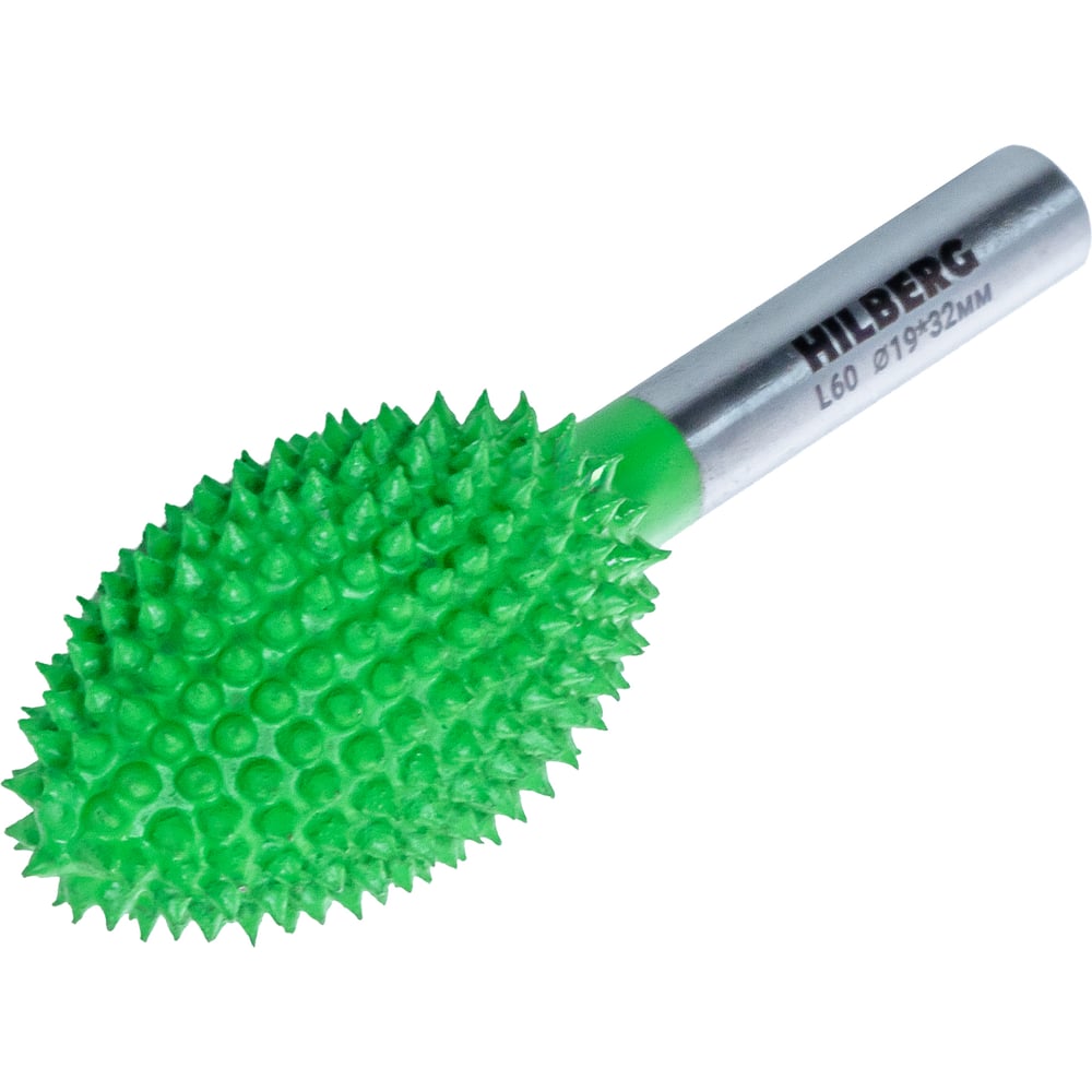 Изображение товара Борфреза Hilberg игольчатая 6 мм Пламя 19x32 мм, длина 60 мм