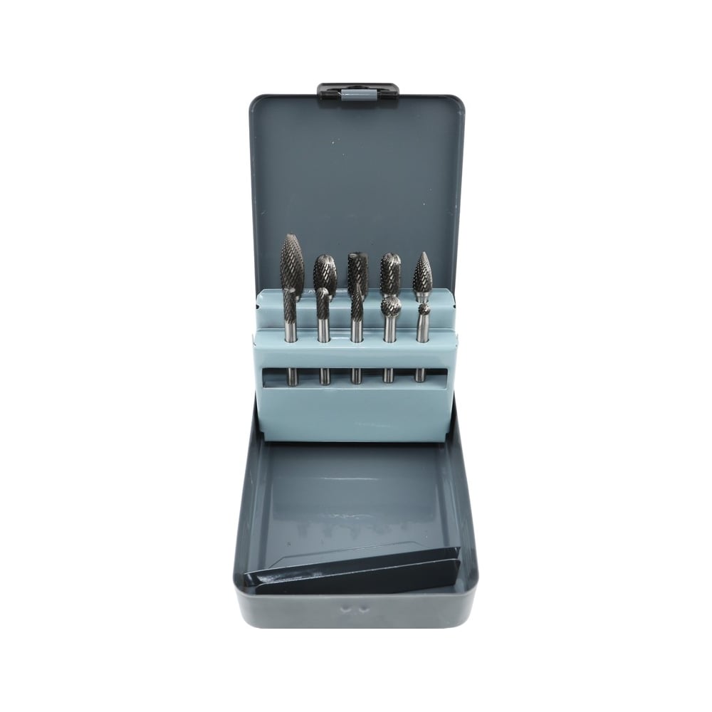 Изображение товара Набор борфрез твердосплавных GARWIN 10 предметов GM-CBS10