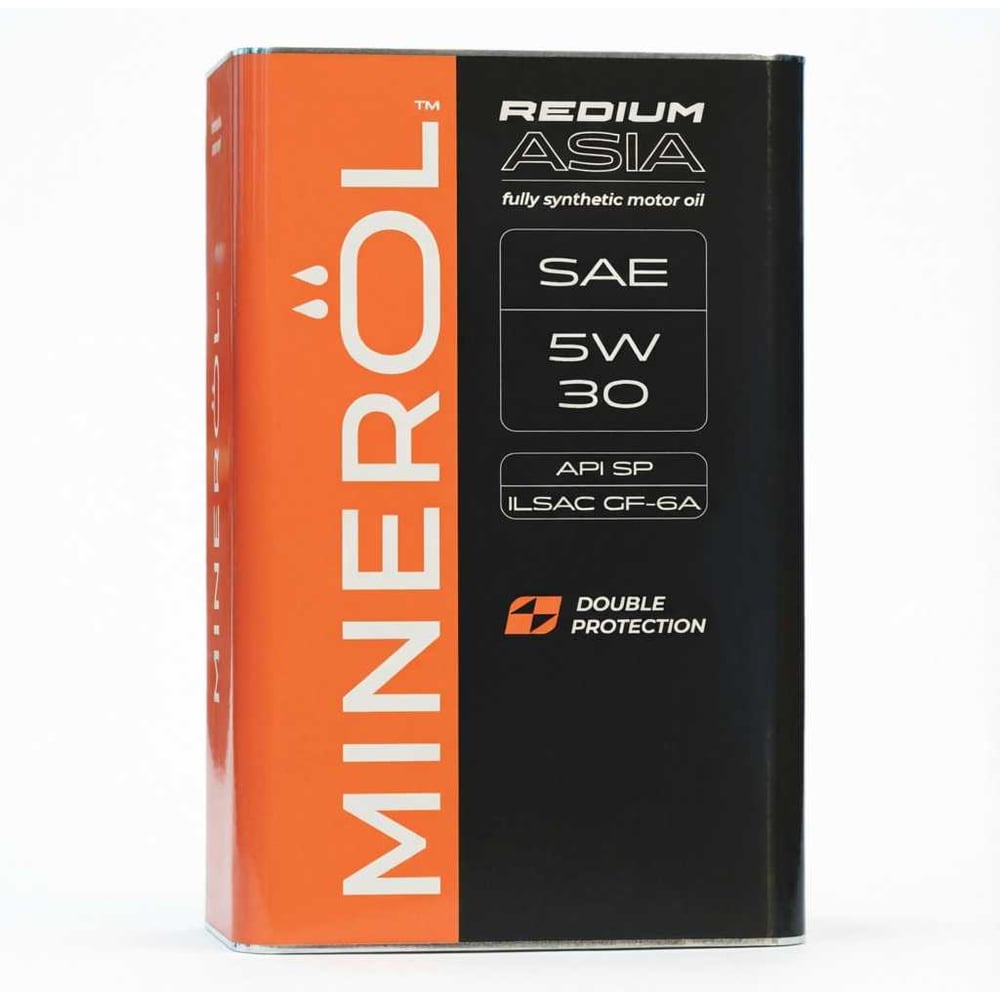 Изображение товара Масло моторное синтетическое Minerol REDIUM ASIA 5W-30 API SP; ILSAC GF-6A 60 л 00-00010527 Изображение товара Масло моторное синтетическое Minerol REDIUM ASIA 5W-30 API SP; ILSAC GF-6A 60 л 00-00010527