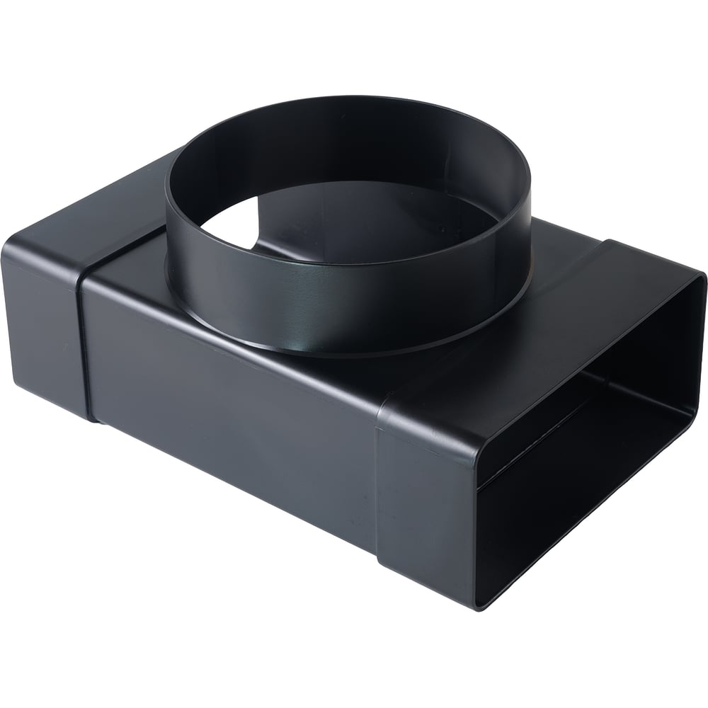 Изображение товара Тройник ООО "ВА ВЕНТ" 55х110/100мм, ФЛ черный ТР.55.100.ФЛ.Ч