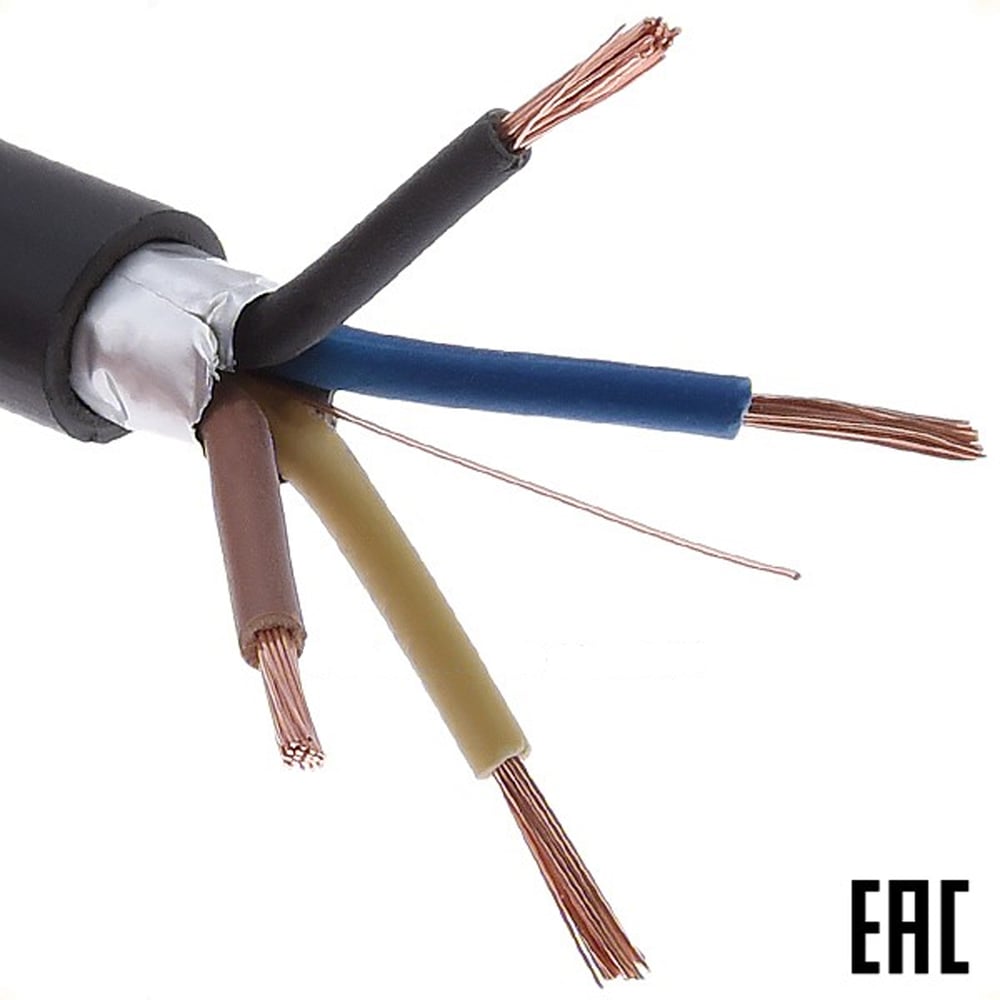 Изображение товара Электрокабель MW КГВЭВ нг(А)-LS/ЭМП 4х0,75 100 м