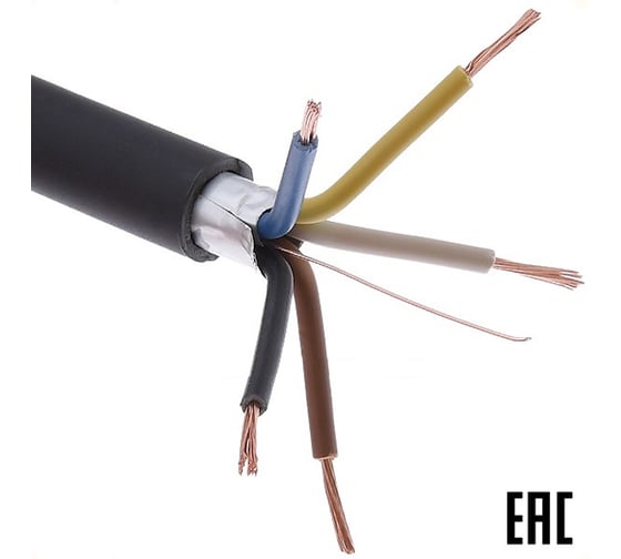 Изображение товара Электрокабель MW КГВЭВ нг(А)-LS 5х1 100 м