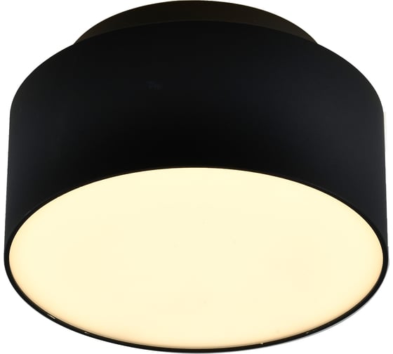 Изображение товара Светильник потолочный ST LUCE черный LED 1*12+5W 3000K 1190Lm Ra>90 120гр IP20 D115xH62 85-265 ST166.432.17