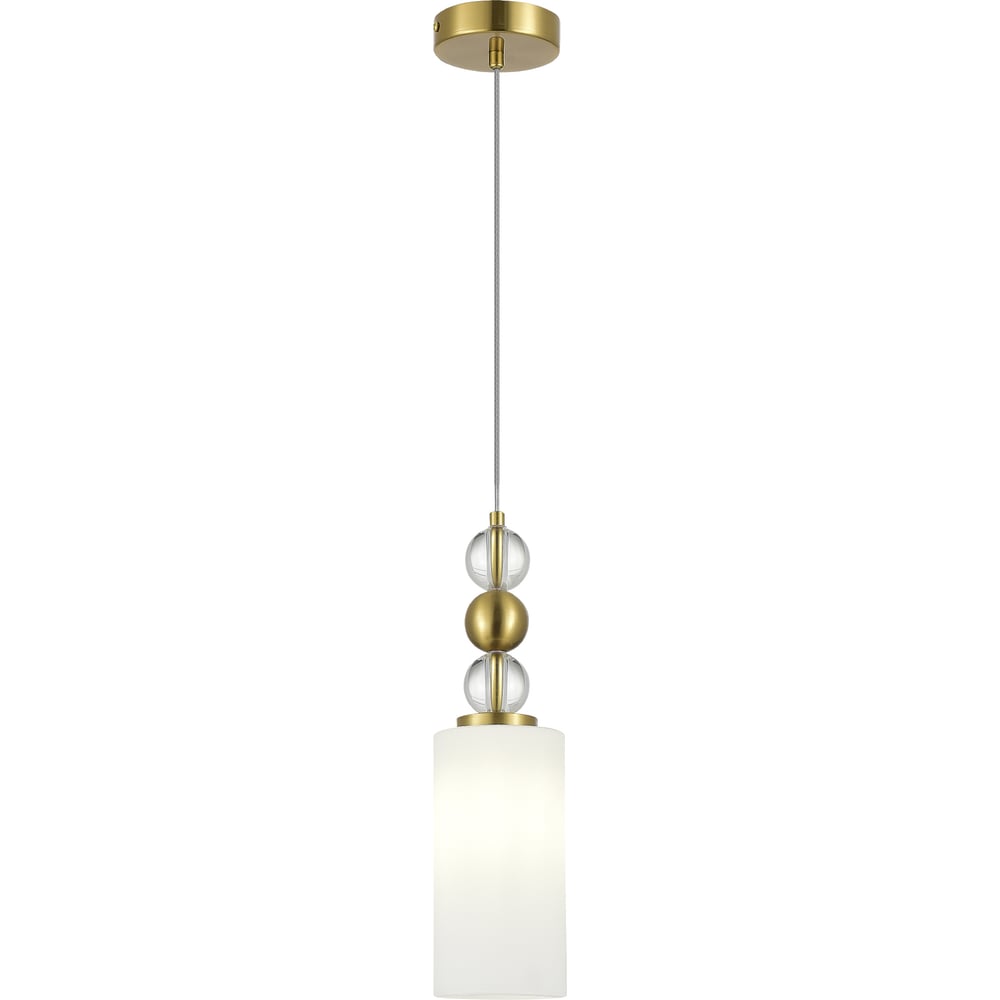 Изображение товара Светильник подвесной ST LUCE латунь/белый E27 1*40W SL2003.303.01