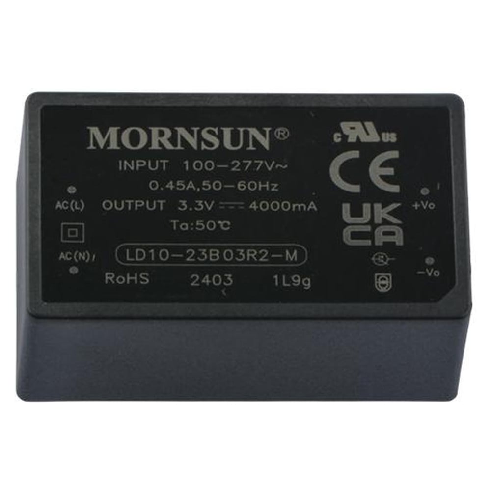 Изображение товара Блок питания MORNSUN 10 Вт 3.3 В импульсный низкий шум залитый компаундом